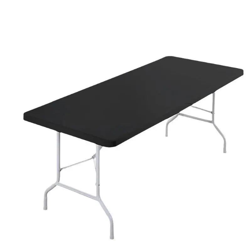 Fitted Rectangular Tablecloth – Washable Fabric for Outdoor Parties and Camping