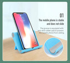 Foldable Desk Phone Holder – Adjustable Mount Stand for Tablets and Smartphones
