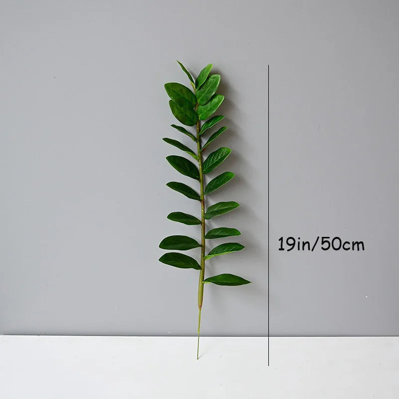 51in Artificial Ficus Tree – Large Plastic Banyan Plant for Home Decor