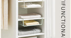 Iron Under Cabinet Hanging Baskets – Heavy Duty Storage for Kitchen Pantry