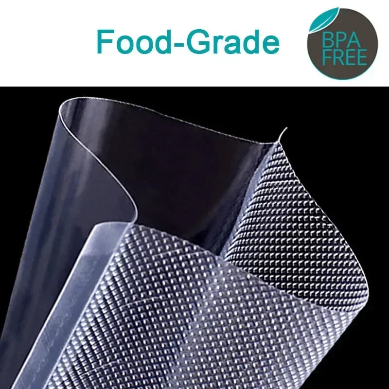 BPA-Free Vacuum Sealer Bags – Food Storage for Sous Vide Kitchen Preservation
