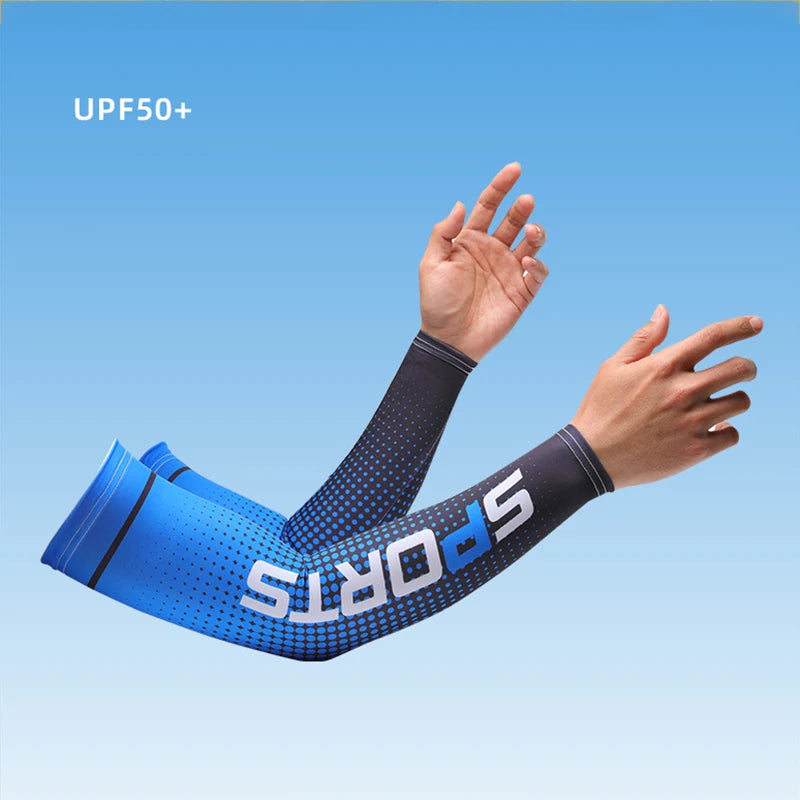 UV Protection Arm Sleeves – Breathable Cooling Gear for Outdoor Cycling Sports