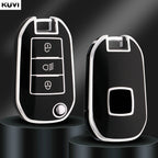 TPU Car Flip Key Case – Protective Shell for Peugeot and Citroen Accessories