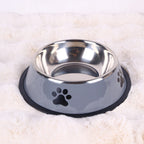 Stainless Steel Pet Bowl – Durable Anti-fall Food Bowl for Dogs and Cats