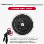 Portable Manual Camping Shower – 3/5/8L Pump for Pet Bath and Car Wash