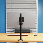 Adjustable Single Monitor Stand – 17 to 32 Inch Desktop Mount for PC Setup