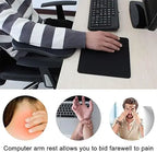 Ergonomic Desk Arm Rest – Plastic Elbow Support Pad for Office Typing