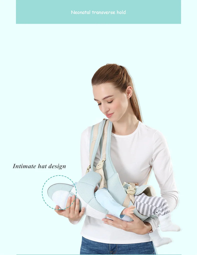 Ergonomic Baby Carrier – Multifunctional Waist Stool for Infant to Toddler