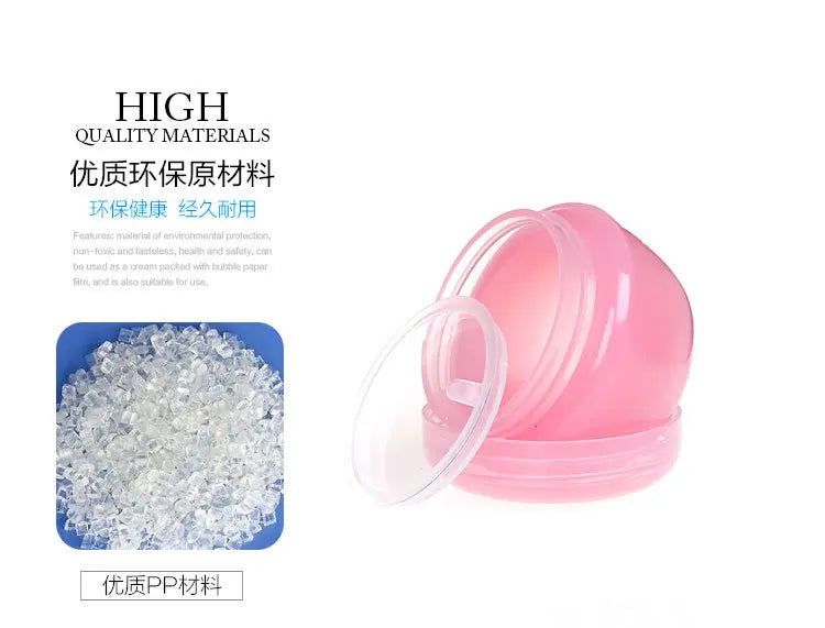 Mushroom Shape Cosmetic Jars – Refillable Travel Containers for Skincare