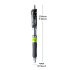 Quick Dry Gel Pens – 0.7mm Smooth Black Ink for School and Office Stationery