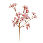 Artificial Silk Cherry Blossom Branch – 41cm Peach Floral for Wedding Decor