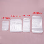 Transparent Zipper Pouches – Pearlescent OPP Bags for Jewelry Packaging