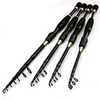 Telescopic Carbon Fishing Rod – Ultralight Spinning Pole for Outdoor Angling