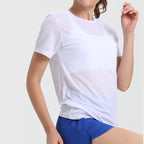 Women's Ultralight Compression Shirt – Quick Dry Sport Top for Running Gym