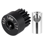 Steel Pinion Gear 17-45T for 5mm Shaft RC Buggy and Crawler