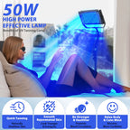 Ultraviolet Tanning Lamp – 50W Blue Light Solarium for Skin Care