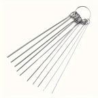 Stainless Steel Cleaning Brushes – Multi-Size Needle Set for Shower Heads