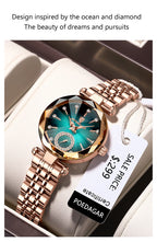 Elegant Stainless Steel Quartz Watch – Luxury Fashion Accessory for Women