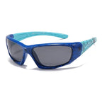 Polarized Spider Web Kids Sunglasses – UV400 Outdoor Sport Shades for 3-9y
