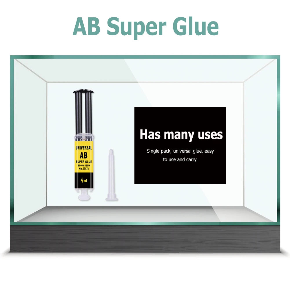 Epoxy Resin AB Glue – Waterproof Fast Setting Adhesive for Wood Metal Repair