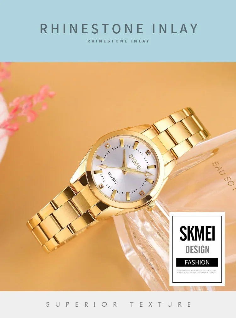 Minimalist Quartz Watch – Slim Analog Wristwatch for Women