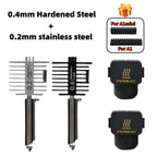 Hardened Steel Hotend Kit – High Speed 3D Printer Nozzle for Bambu Lab A1