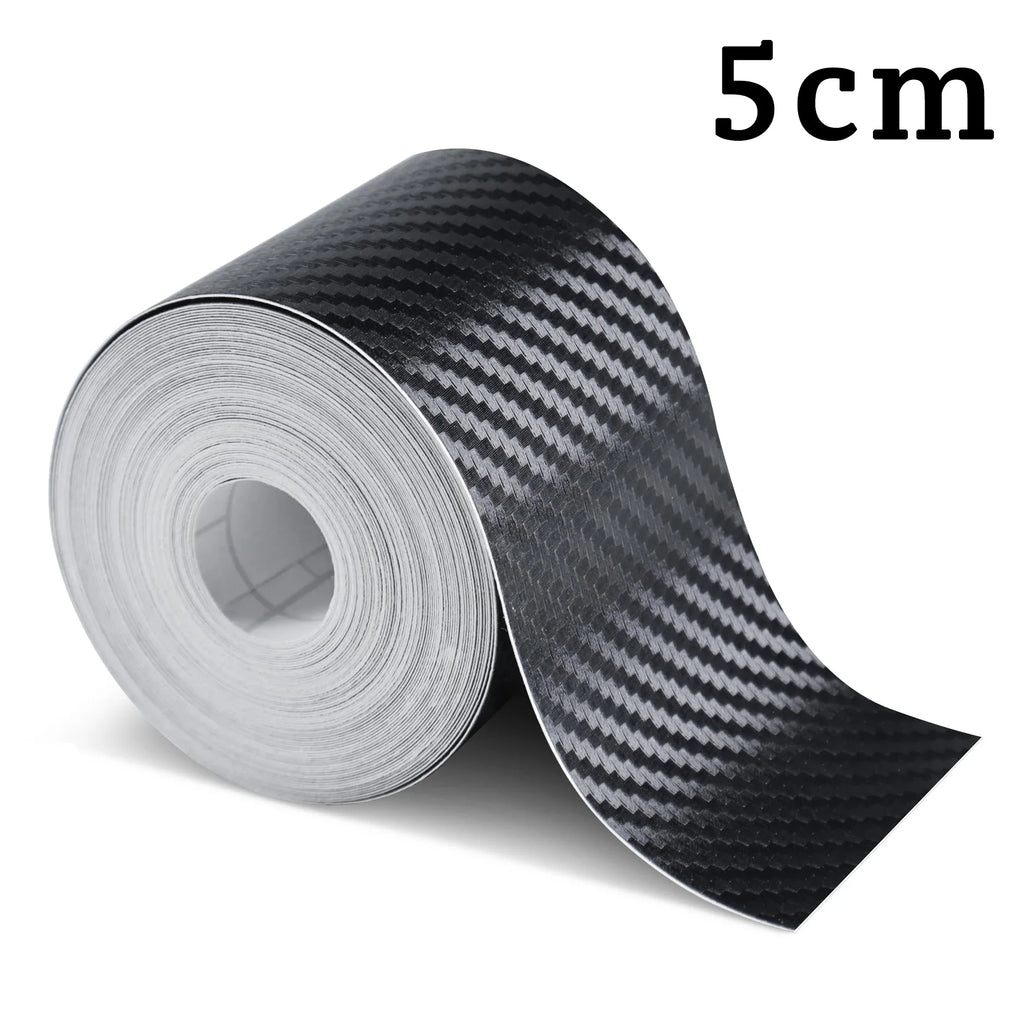 Nano Carbon Fiber Car Trim – Adhesive Vinyl Protector for Vehicle DIY Wrap