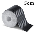 Nano Carbon Fiber Car Trim – Adhesive Vinyl Protector for Vehicle DIY Wrap
