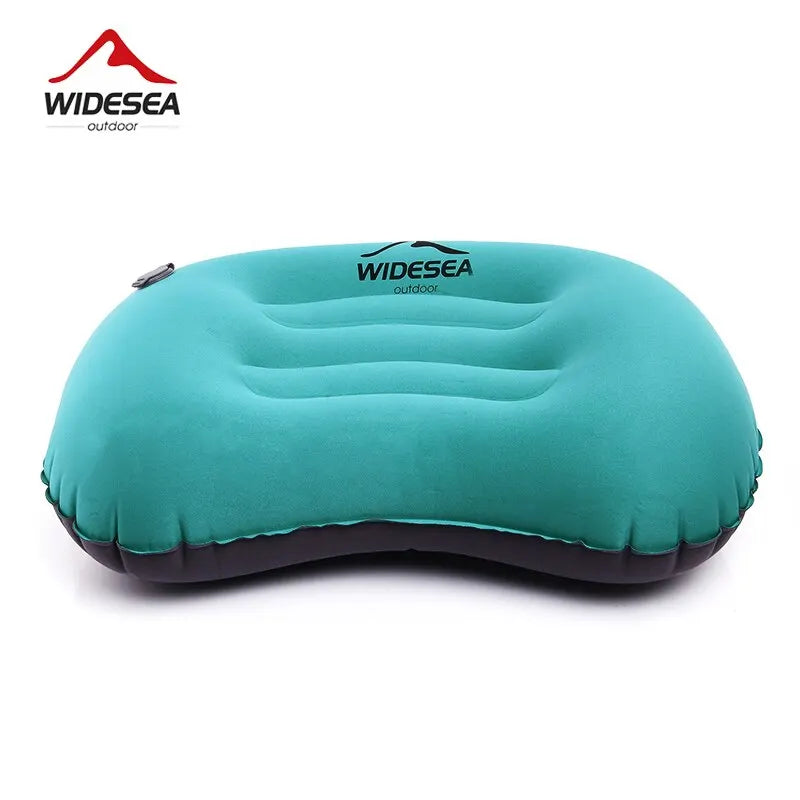 Portable Inflatable Camping Pillow – Compressible Air Cushion for Outdoors