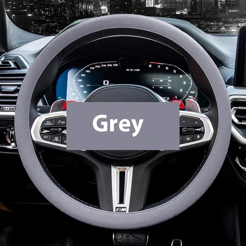 Silicone Steering Wheel Cover – Anti-slip Protective Grip for Universal Cars