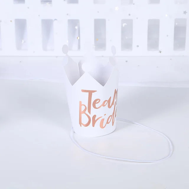 Team Bride Party Kit – Cups and Straws for Bachelorette Photo Props