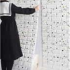 3D Self-Adhesive Brick Wallpaper – Waterproof Peel and Stick for Home Decor