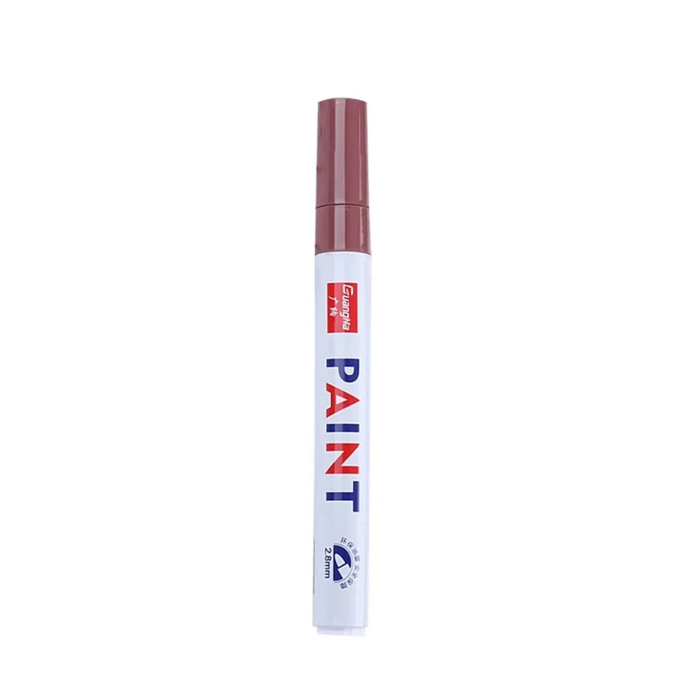 Permanent Paint Marker – Waterproof Oily Ink for Car Tires and Metal
