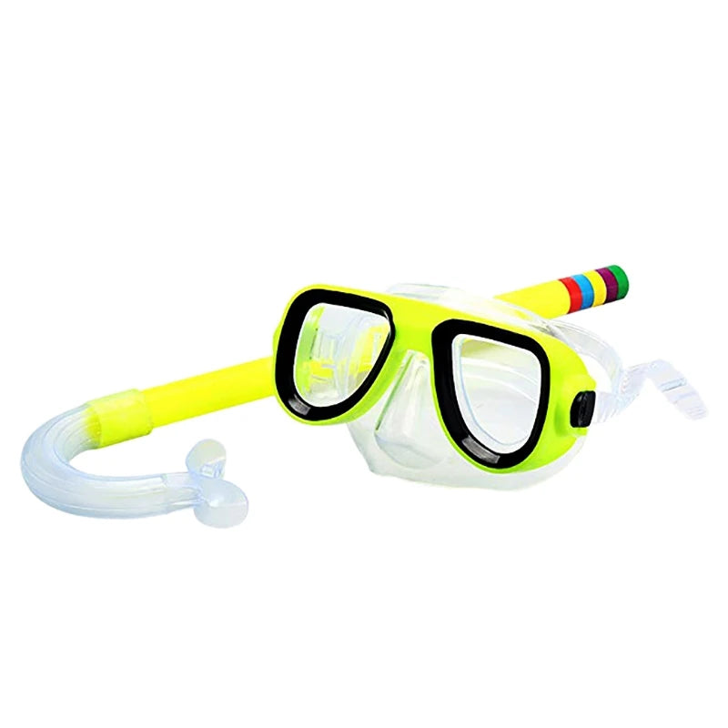 Kids Snorkeling Mask and Snorkel Set – Anti-Fog Diving Gear for Swimming
