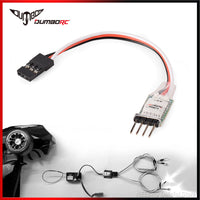 3-Channel LED Light Controller System for RC Vehicles and Aircraft