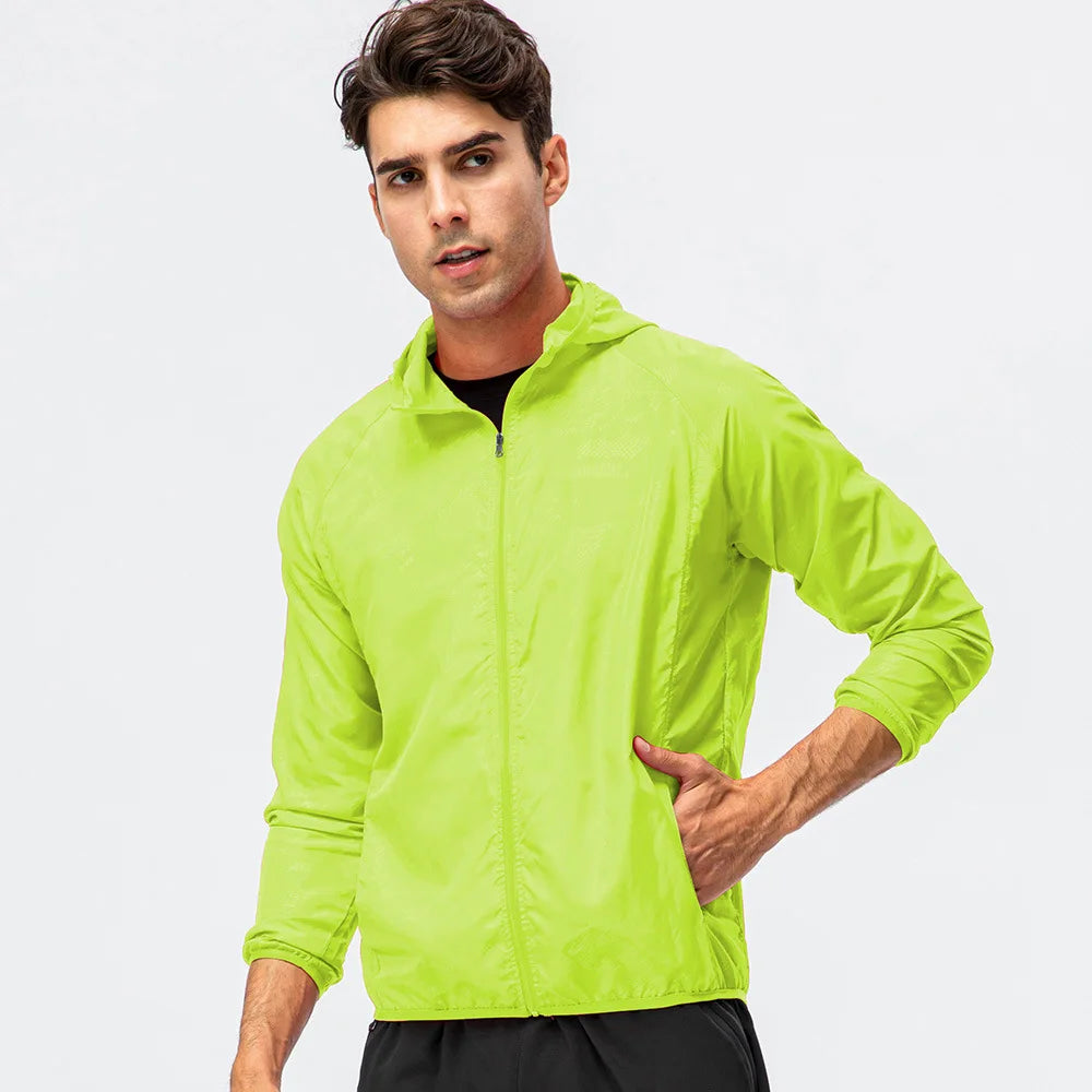 Waterproof Windbreaker Jacket – Sun Protection for Outdoor Hiking and Fishing