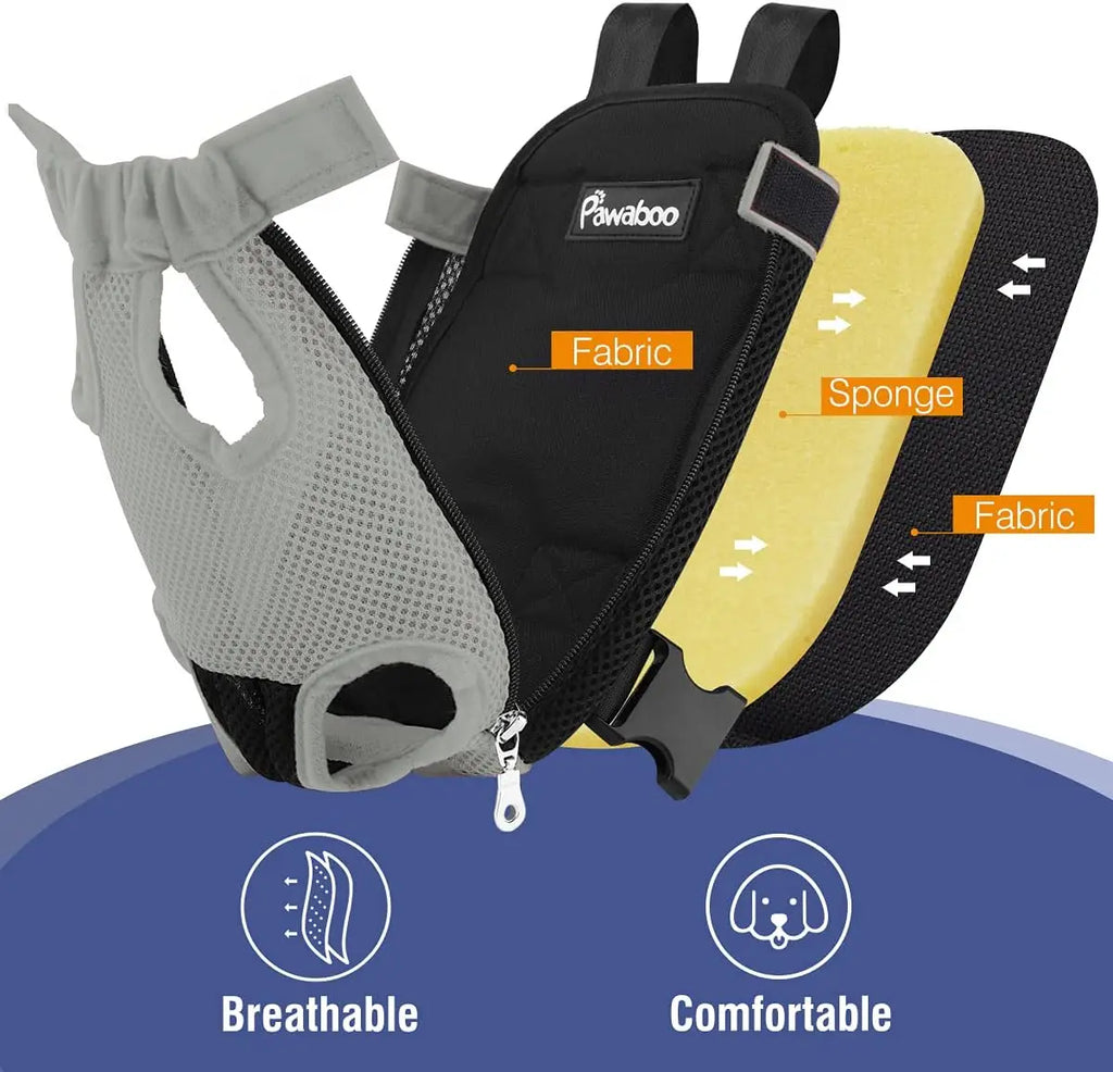 Adjustable Pet Carrier Backpack – Front Travel Bag for Hiking and Camping