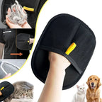 Reusable Pet Hair Grooming Gloves – Double Sided Tool for Sofa and Carpet