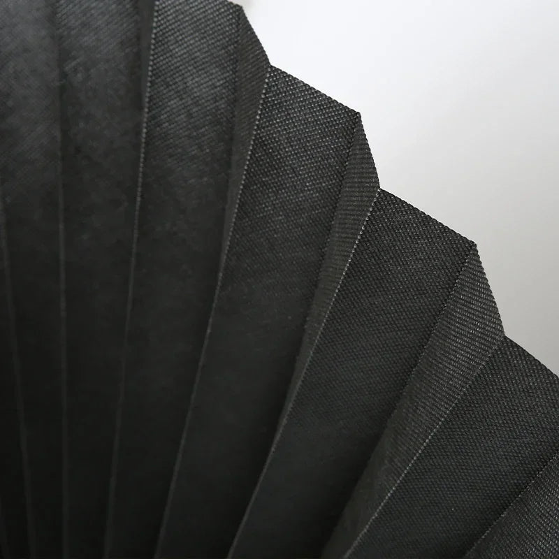 Self-Adhesive Pleated Blinds – Half Blackout Shades for Home Office Windows