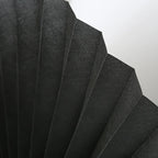 Self-Adhesive Pleated Blinds – Half Blackout Shades for Home Office Windows