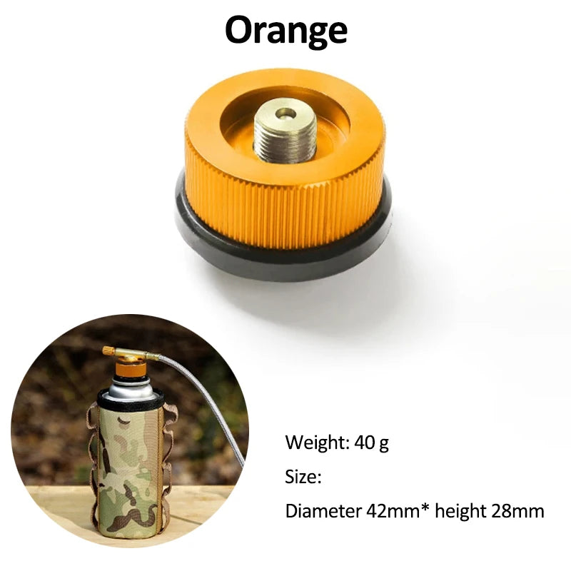 Camping Stove Adapter – Gas Cylinder Valve Converter for Outdoor Cooking