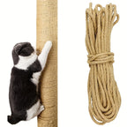 Natural Sisal Rope – Cat Scratching Cord for DIY Furniture Protection