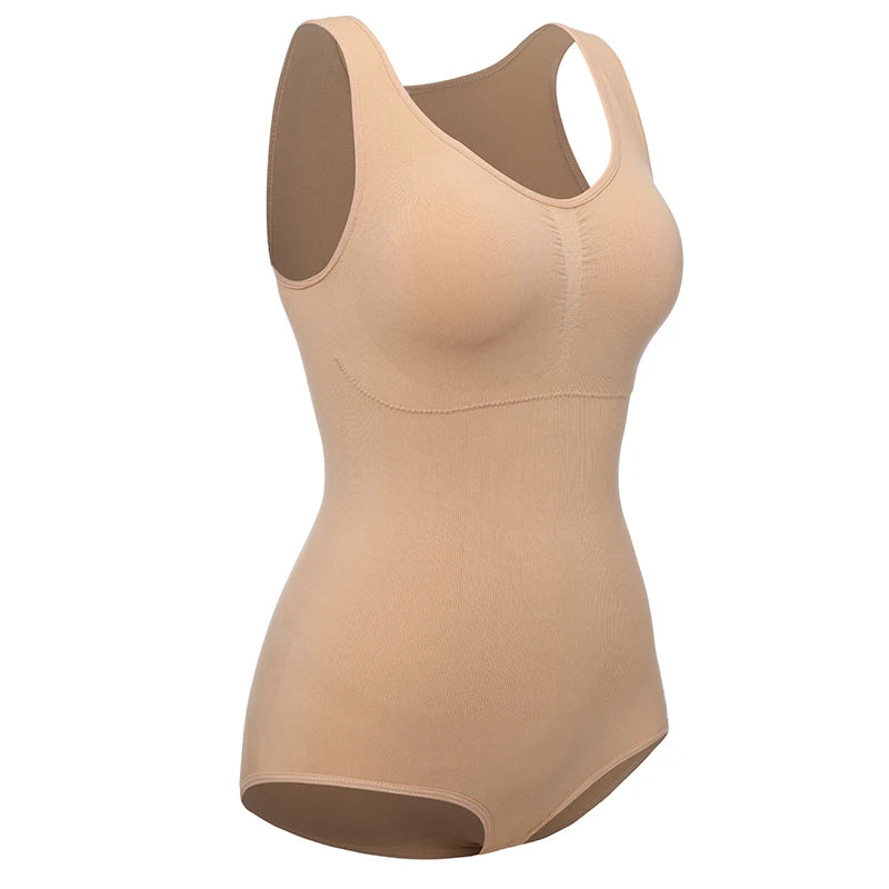 Tummy Control Shapewear Bodysuit – Slimming Waist Trainer for Women Fajas