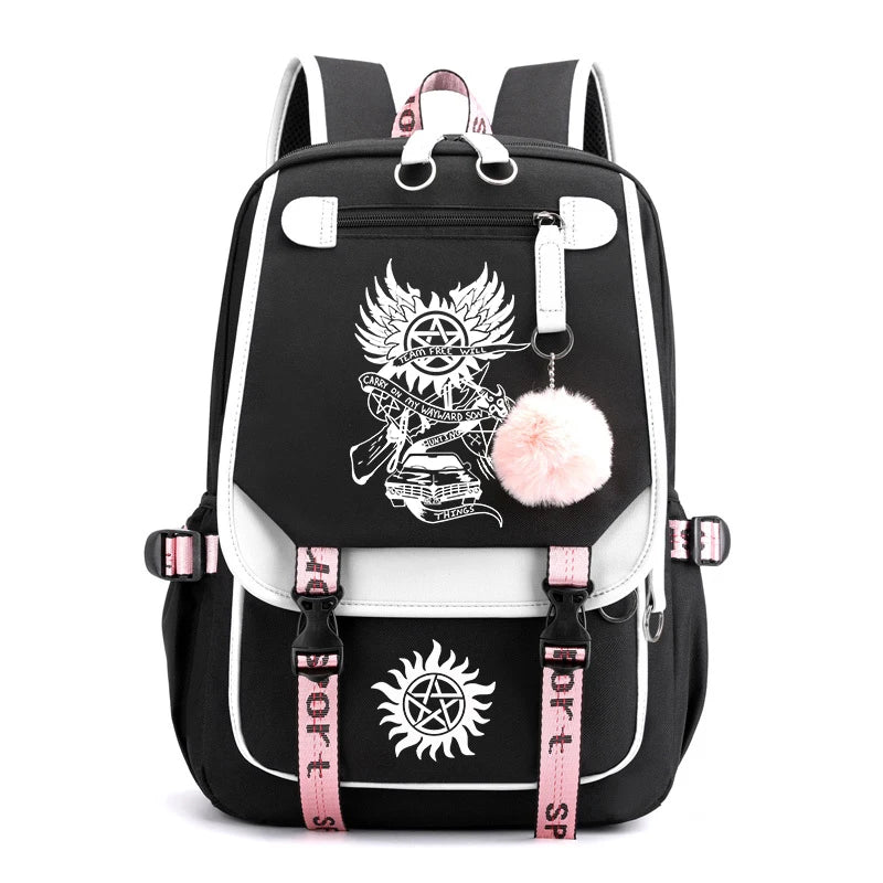 Large Capacity Travel Backpack – Laptop School Bag for Men and Women