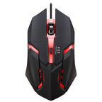 Wired LED Gaming Mouse – Ergonomic Backlit Optical Mouse for PC Desktop Laptop
