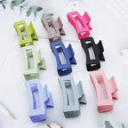 Large Plastic Hair Claw – Korean Fashion Clip for Women Styling