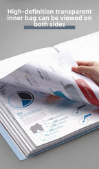 A4 Display Book – 100 Pocket Document Holder for Business Presentations