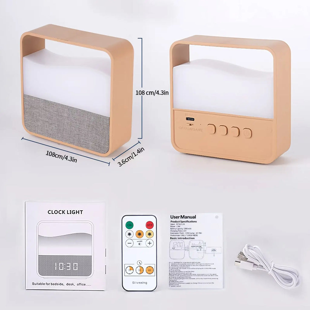 Rechargeable LED Night Light – Eye Protection Lamp for Baby Nursery