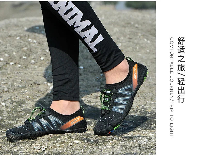 Quick-Dry Aqua Shoes – Barefoot Water Sneakers for Swimming and Beach