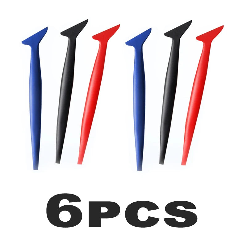 Micro Squeegee Set – Precision Vinyl Tint Tools for Auto Wrap Installation